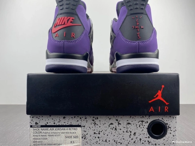 MaikeSneakers 766296 4 Family) Travis Retro and Scott LN4 (Friends Purple Jordan 0731